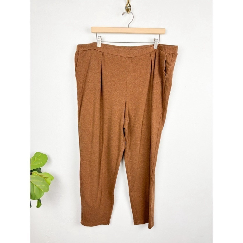 Haven Well Within Brown Orange Cotton Pants Sz XXL